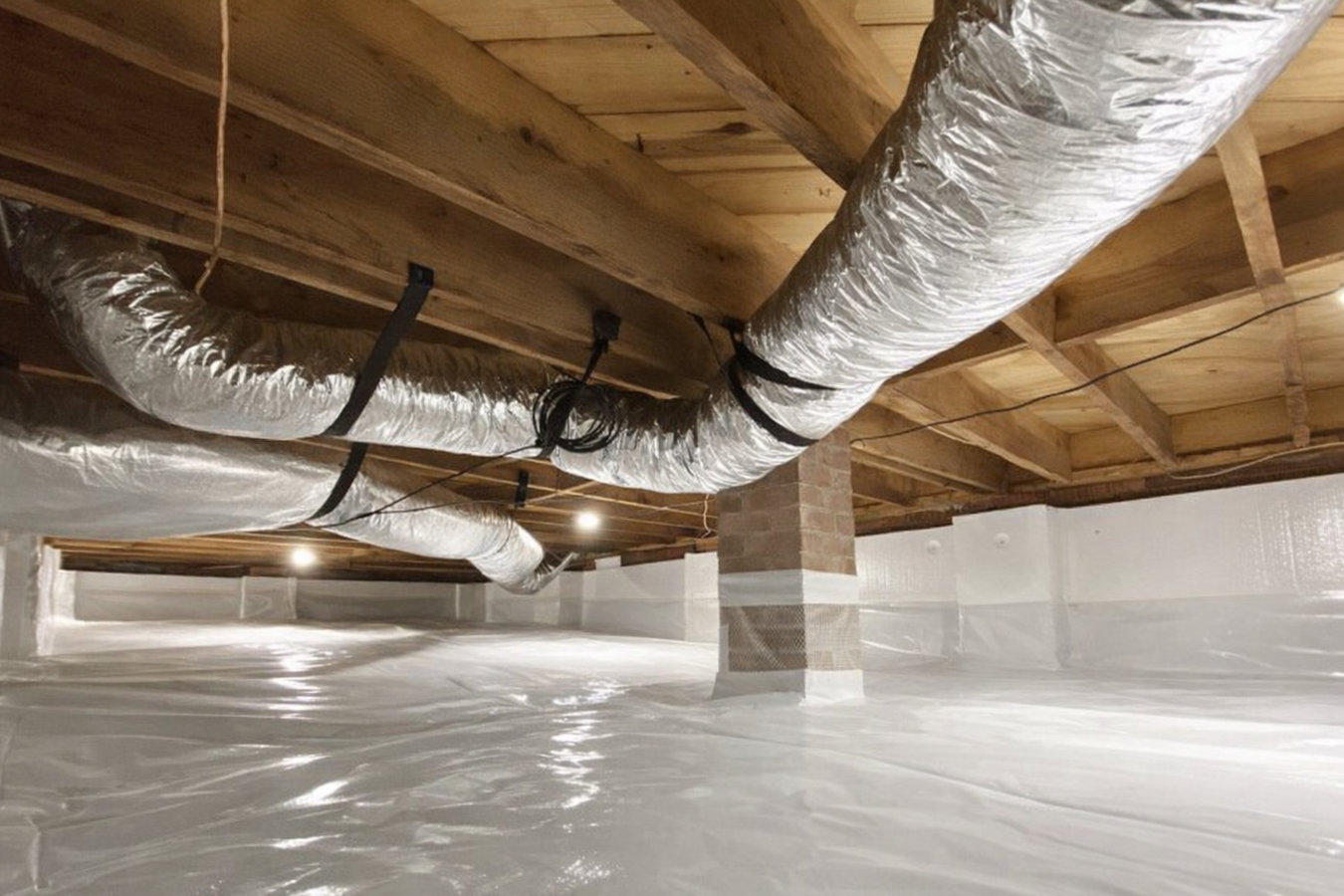 Vapor barrier installation